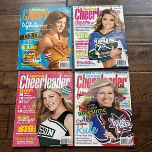American Cheerleader Magazines -lot of 4